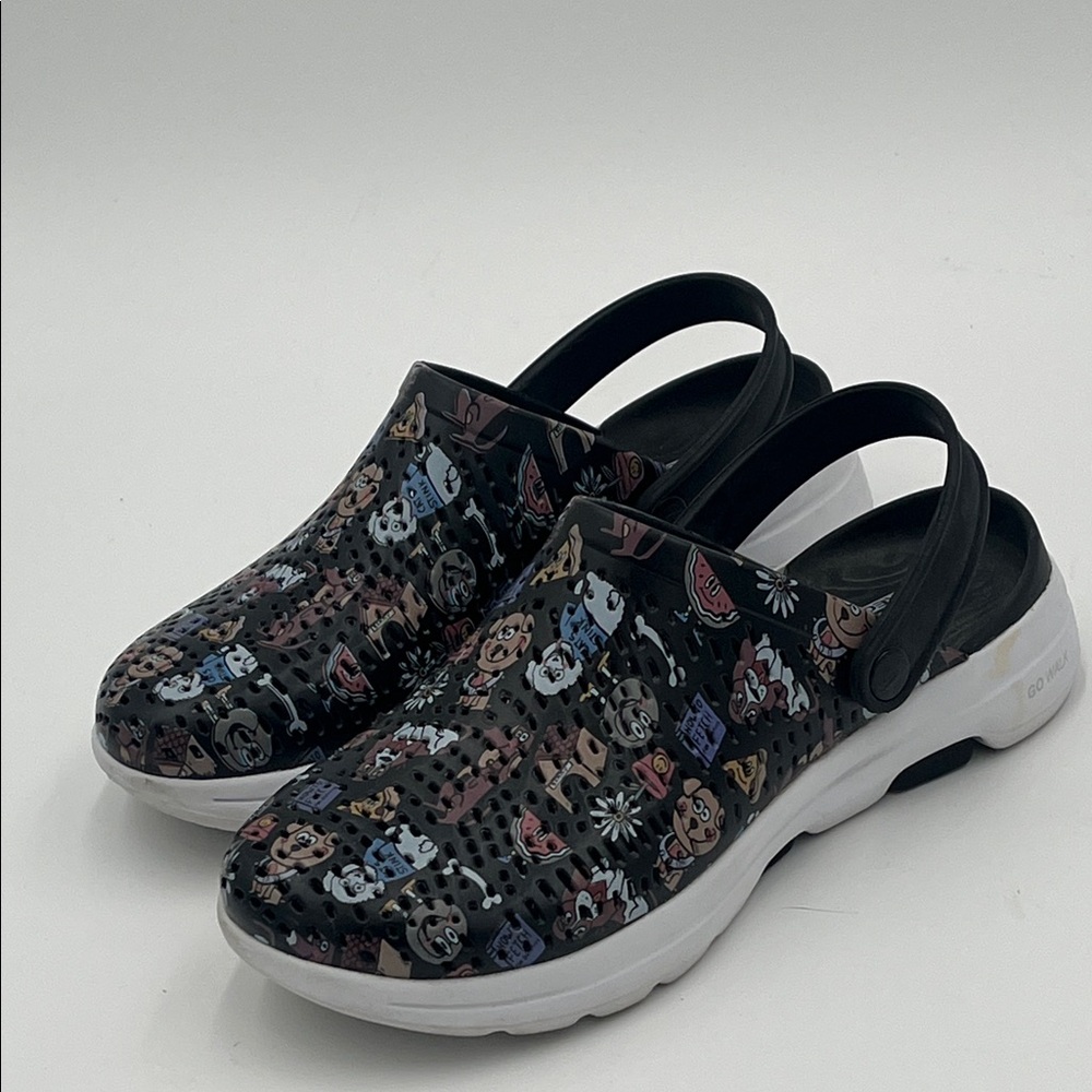 Skechers Foamies Go Walk Womens Slip On 6.5 Black
